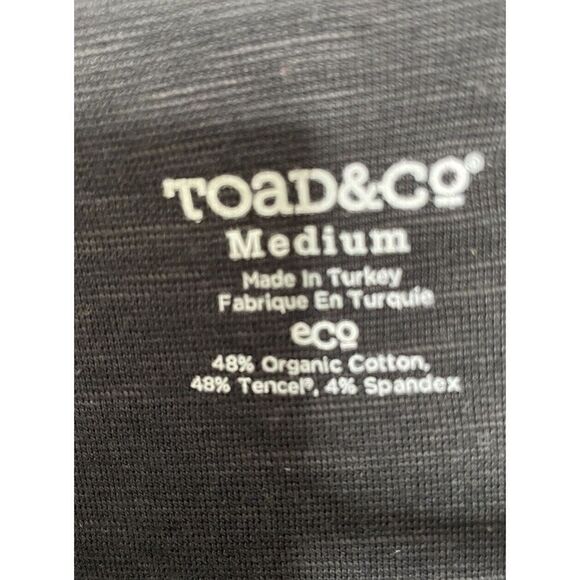 Toad & Co Women’s Size Medium M Rosalinda Dress in Black - Picture 4 of 13